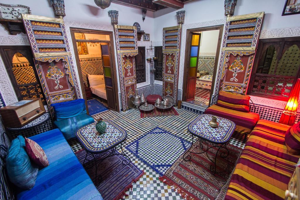 Dar Chourouk Hotell Fès Rum bild